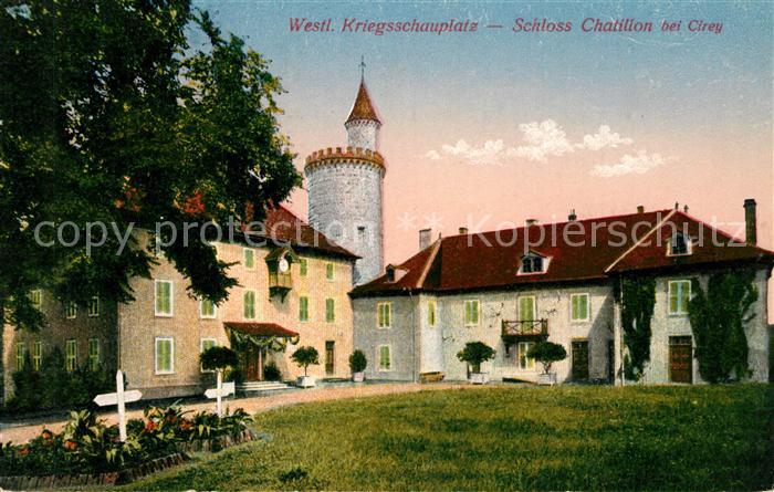 Cirey Vesoul Schloss Chatillon