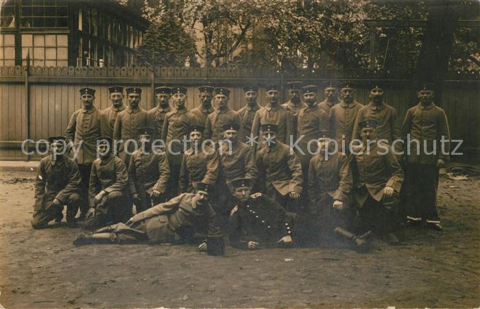 HAMBURG  CITY Soldaten Kompanie Gruppenbild