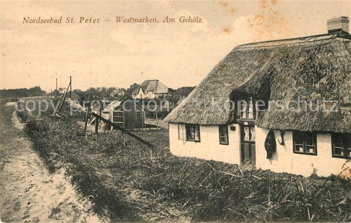St Peter-Ording Westmarken Am Gehoelz