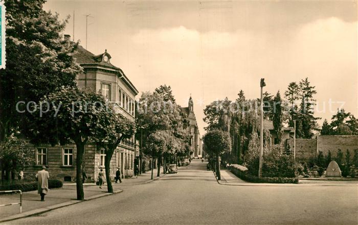 Kamenz Sachsen Strassenpartie