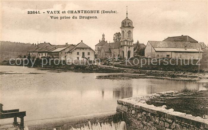 Vaux-et-Chantegrue Vue prise du Drugeon