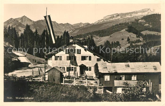 Walserschanz Kleinwalsertal Panorama