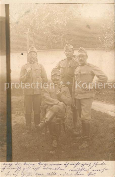 Szepetnek Soldaten Gruppenbild