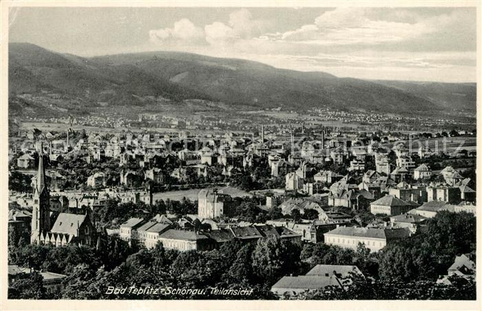 Teplitz-Schoenau Teplice Panorama