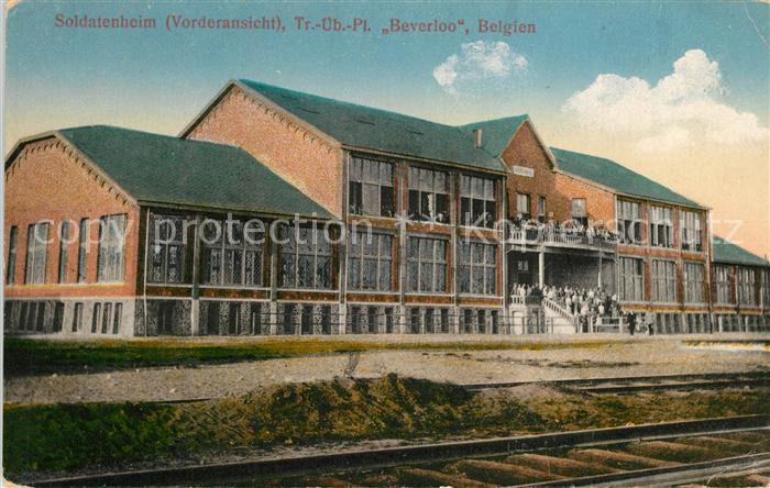 Beverloo Soldatenheim Truppenuebungsplatz Beverloo