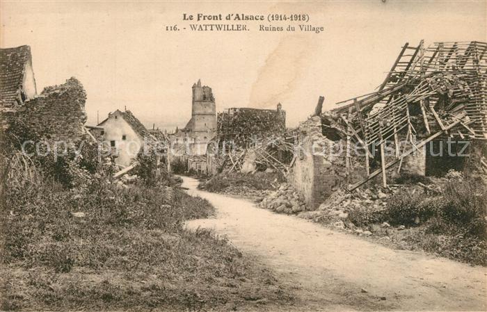 Wattwiller Ruines du Village