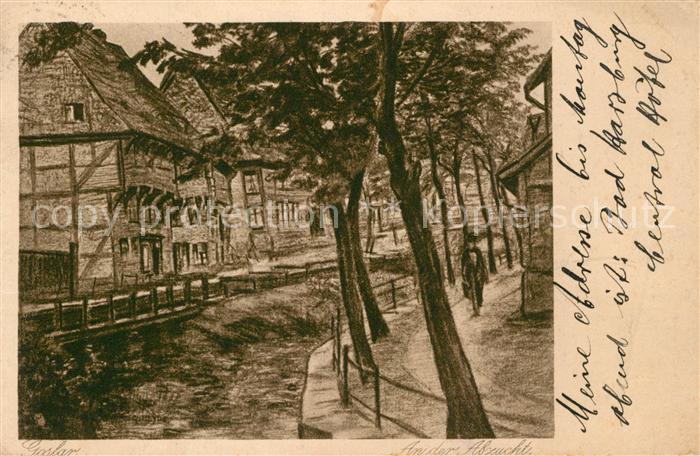 GOSLAR Harz Niedersachsen An der Abzuchte