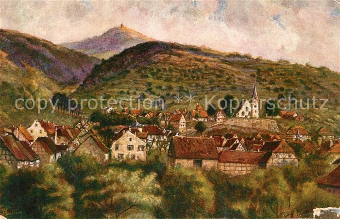 Zwingenberg Bergstrasse Panorama