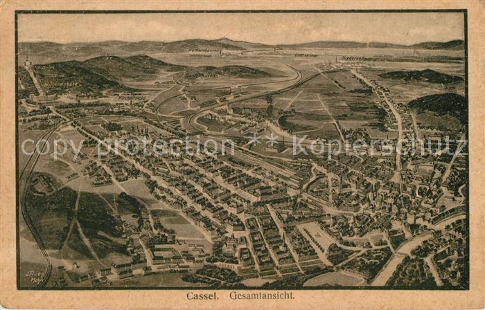 Cassel Kassel Gesamtansicht