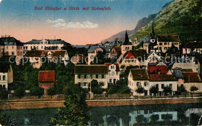 Bad Muenster Stein Ebernburg mit Rotenfels