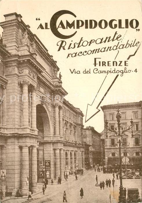 Firenze Florenz Ristorante Al Campidoglio