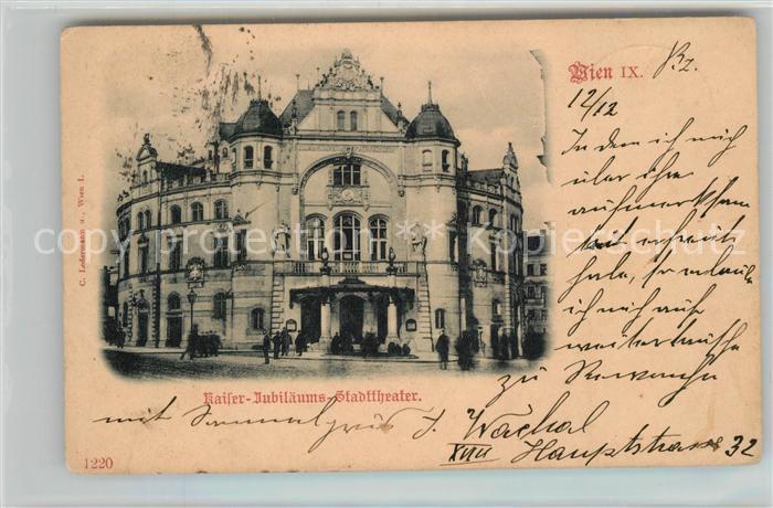 WIEN AT Kaiser Jubilaeums Stadttheater