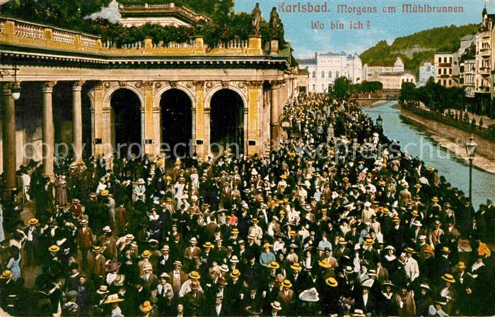 Karlsbad Eger Am Muehlbrunnen