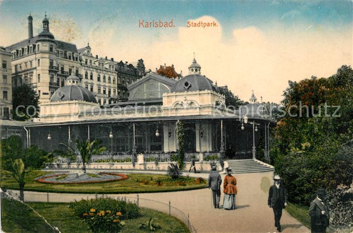 Karlsbad Eger Stadtpark