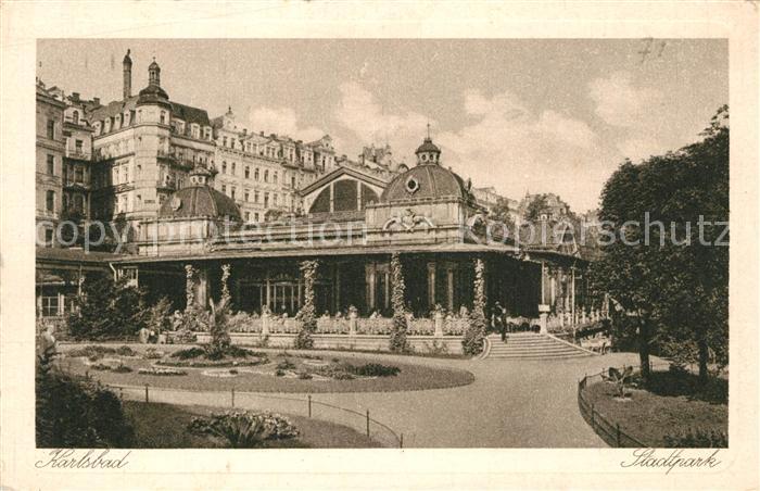 Karlsbad Eger Stadtpark