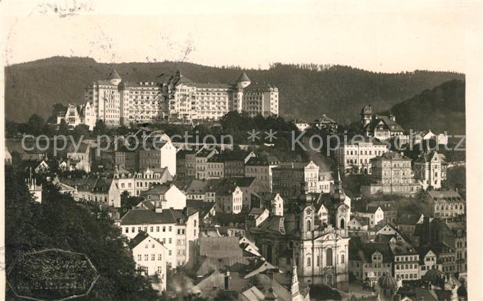 Karlsbad Eger Panorama
