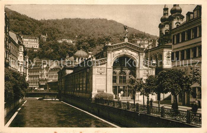 Karlsbad Eger aeussere Sprudelkolonnade