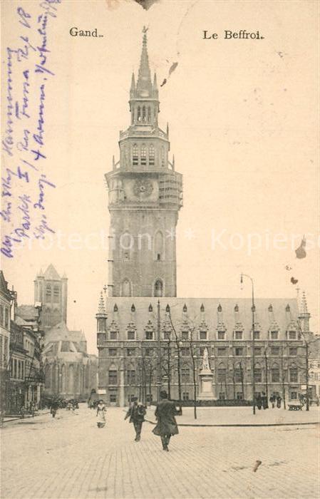 Gand Belgien Le Beffroi