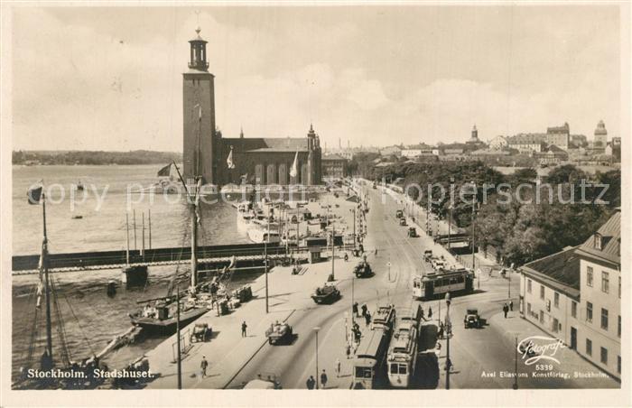 Strassenbahn Stockholm Stadshuset