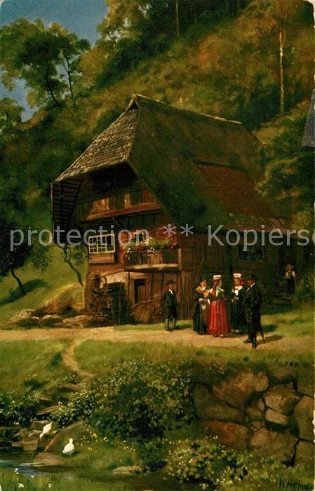 Hoffmann Heinrich Schapbachtal Schwarzwaldhaus