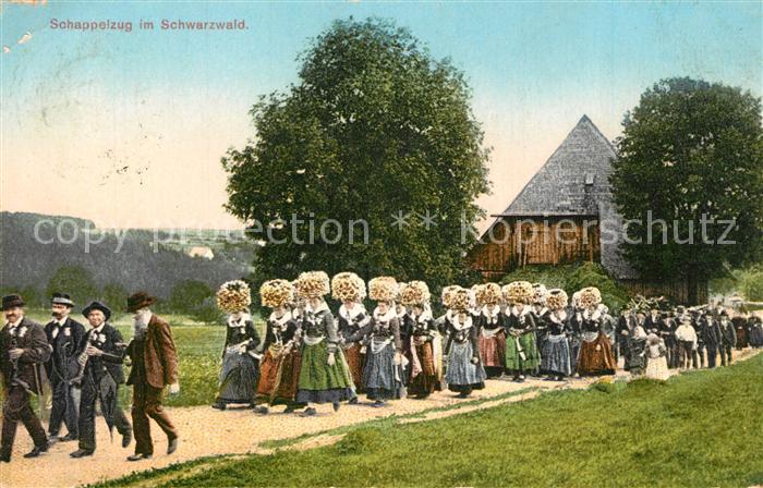Trachten Schwarzwald Schappelzug