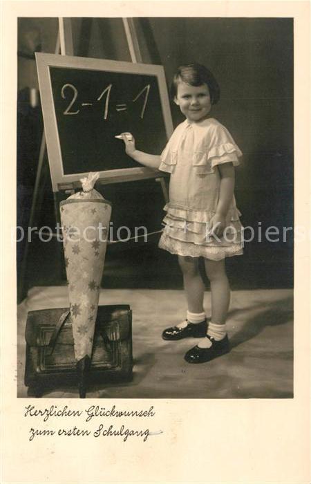 Kinder Child Enfants Einschulung Schultafel Schultüte