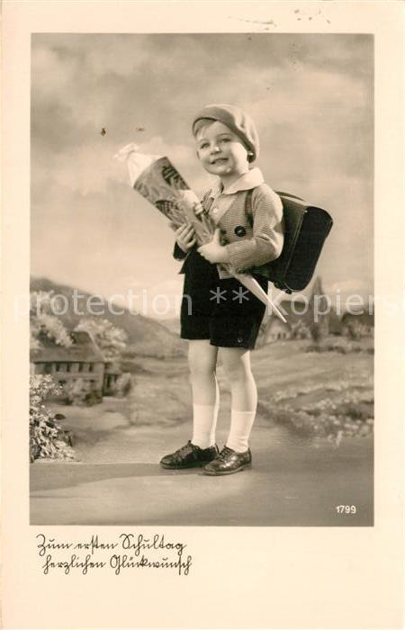 Kinder Child Enfants Einschulung Schultüte