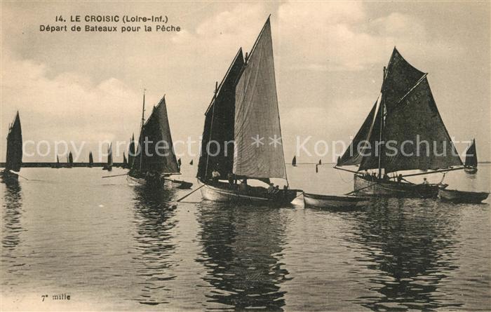 Segelboote Le Croisic Bateaux pour la Peche