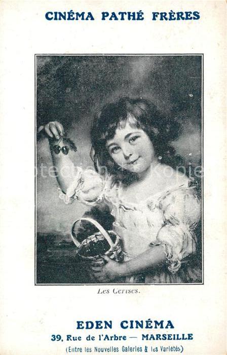 Kinder Child Enfants Les Cerises Cinema Pathe Freres Eden Ci