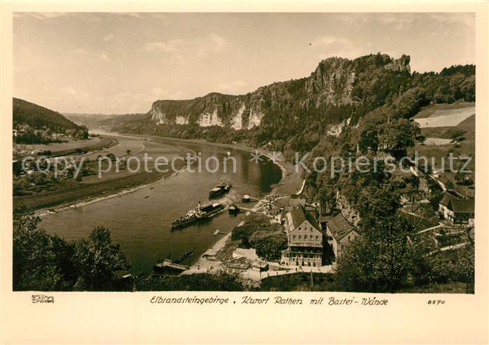 Foto Hahn Nr. 8570 Elbsandsteingebirge Rathen Bastei-