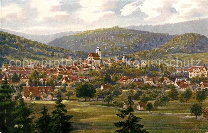 Verlag Wiedemann WIRO Nr. 2657 A Gernsbach Murgtal