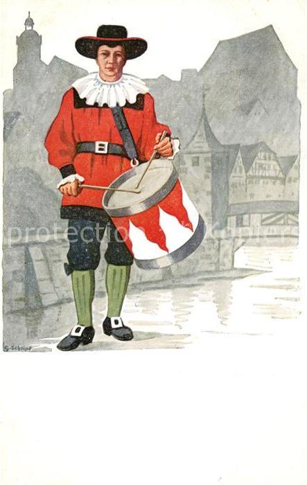 Trommler Schwäbisch Hall Salzsieder-Trommler Tra