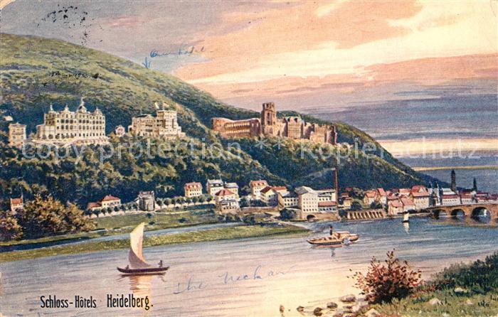 Verlag Wiedemann WIRO Nr. 1966 A Schloss-Hotels Heidelberg