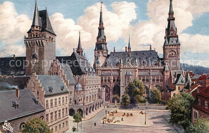Verlag Wiedemann WIRO Nr. 2329 A Aachen Rathaus