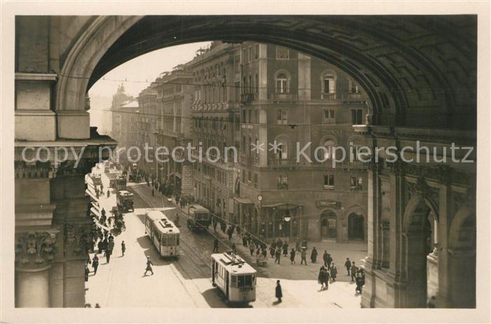Strassenbahn Genova Ponte Monumentale Via XX Settembre