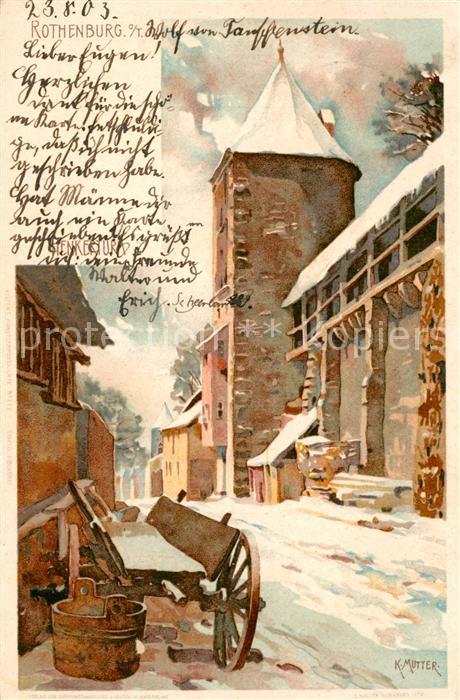 Mutter K. Rothenburg Tauber