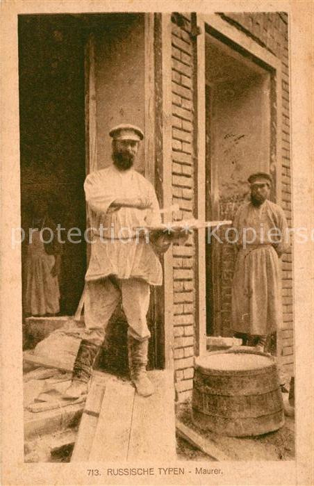 Berufe Maurer Russland