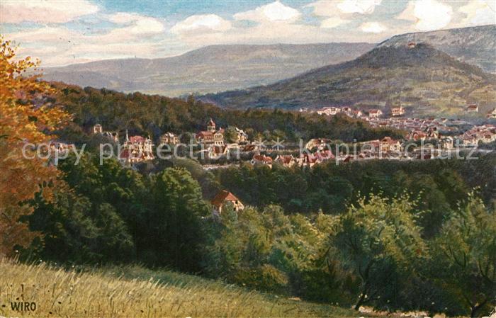 Verlag Wiedemann WIRO Nr. 2480 A Bad Blankenburg Schwarzatal Greifenstein