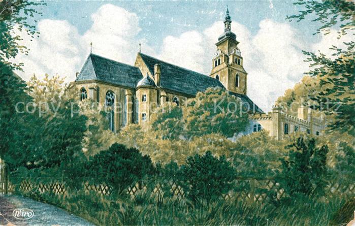 Verlag Wiedemann WIRO Nr. 3475 Rudolstadt Stadtkirche
