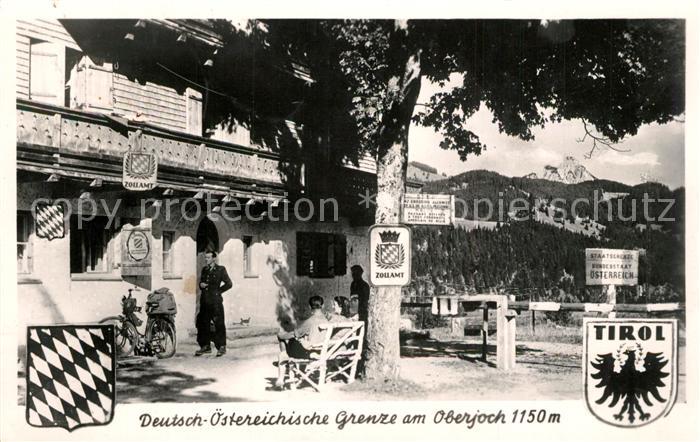 Grenze Douane Zoll Deutschland Österreich Zollamt Oberjoch