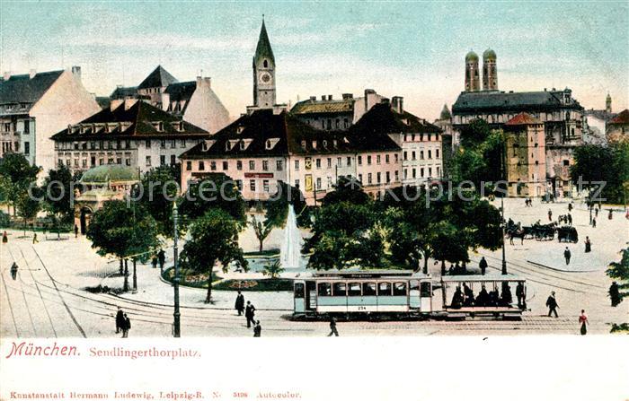 Strassenbahn Muenchen Sendlingertorplatz
