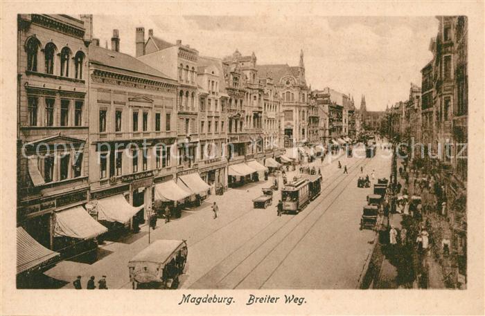 Strassenbahn Magdeburg Breiter Weg