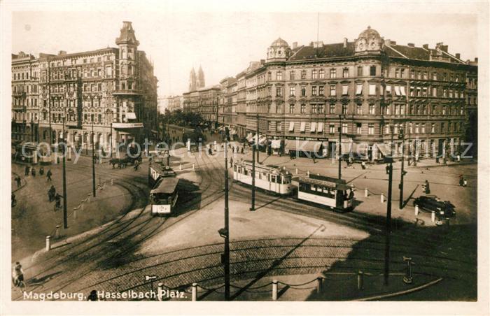 Strassenbahn Magdeburg Hasselbach-Platz