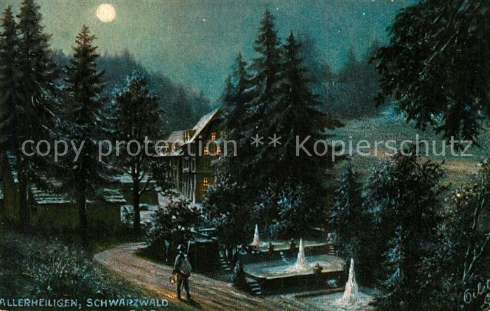 Verlag Tucks Oilette Nr. Allerheiligen Schwarzwald