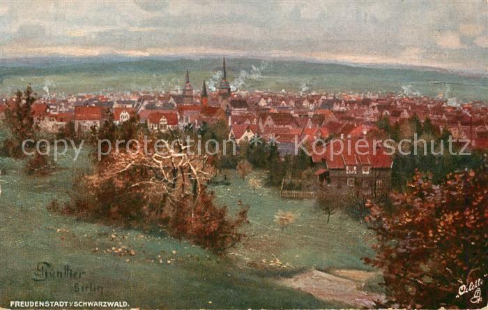 Verlag Tucks Oilette Nr. 721 Freudenstadt J. Guenther