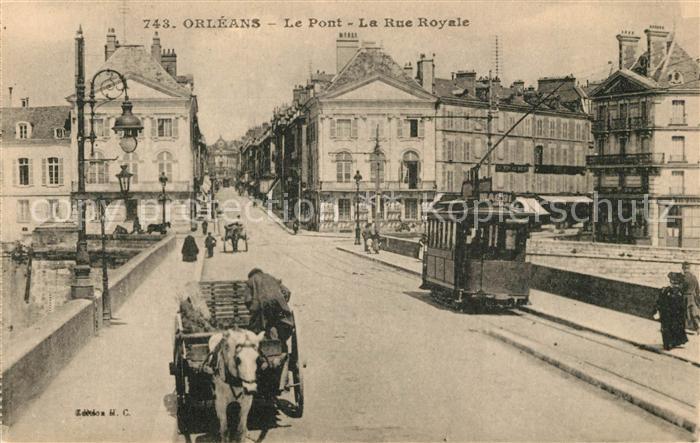 Strassenbahn Orleans Pont Rue Royale