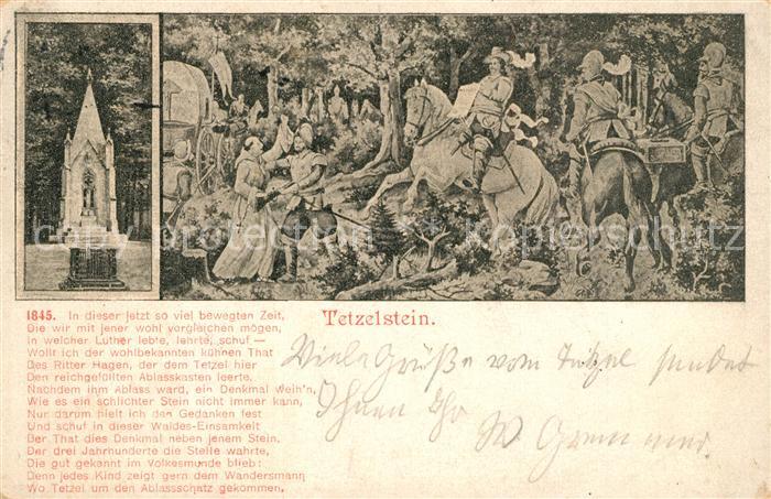 Sagen Maerchen Tetzelstein Ritter Hagen