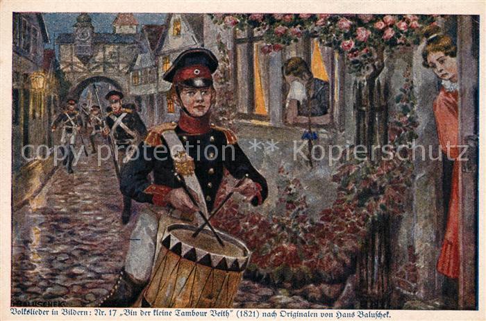 Trommler Bin bin der kleine Tambour Veit Hans Ba