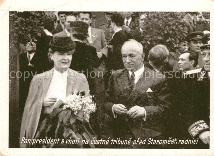 Politiker Praesident Eduard Benes