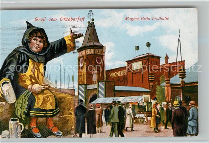 Muenchner Kindl Oktoberfest Wagner-Braeu-Festhalle